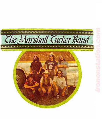 70s The MARSHALL TUCKER Band Rock Concert Vintage tee shirt Iron On Authentic NOS retro