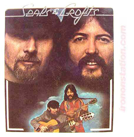 SEALS & CROFTS Rock Concert Vintage Band tee shirt Iron On Authentic 70s retro NOS
