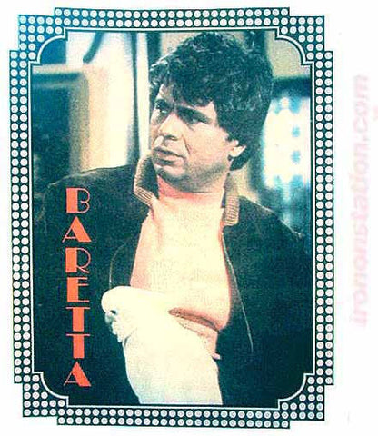 robert blake, baretta, vintage, t-shirt, iron-on