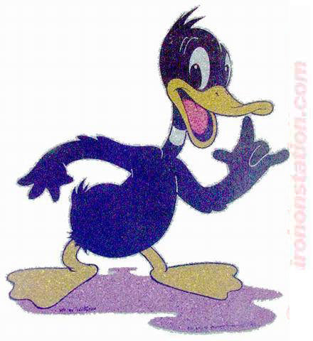 Daffy Duck Looney Tunes Cartoon Vintage 70s Iron On tee shirt transfer  Original Authentic