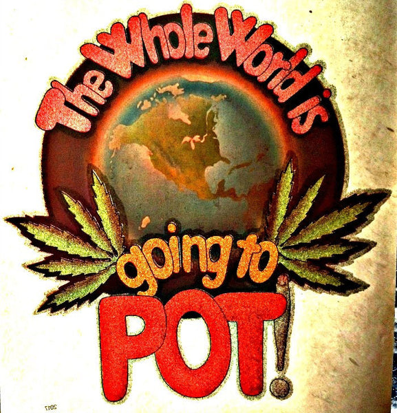 420 Friend in WEED, Friend INDEED Marijuana Pot Theme drugs 70s