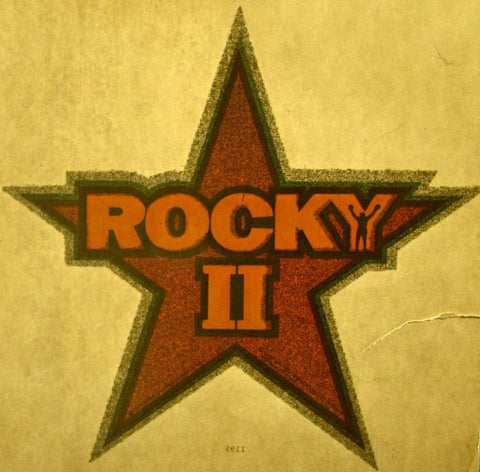 1979 ROCKY II 2 Balboa Sylvester Stallone 70s Vintage Movie Iron On tee shirt transfer Original Authentic nos retro
