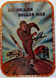 six million dollar man, steve austin, lee majors, bionic man, vintage, t-shirt, iron-on