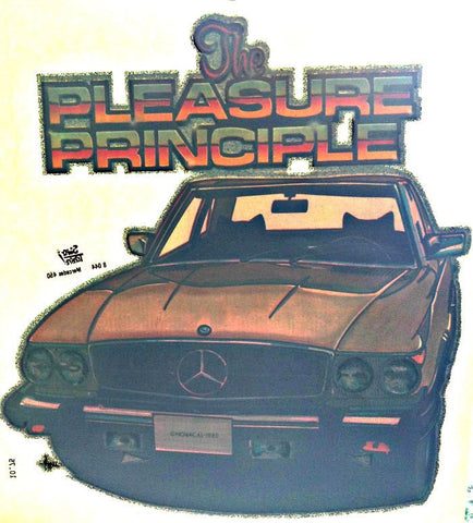 1980 MERCEDES 450 Vintage 70s t-shirt iron-on transfer authentic NOS retro american fashion Hot Rods Muscle Car