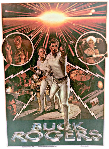 buck rogers, vintage, t-shirt, iron-on, 70s, tv, gil gerard