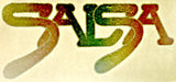 salsa, vintage, 70s, t-shirt, iron-on, glitter