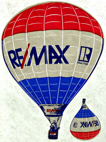 remax realtor real estate logo vintage 70s t-shirt iron-on transfer