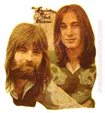 LOGGINS and MESSINA Vintage Iron On band tee shirt transfer 70s retro nos
