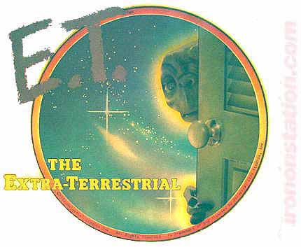 ET The Extra Terrestrial 1982 Vintage t-shirt iron-on transfer Original Authentic 70s retro graphic tee patch, Speilburg