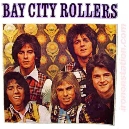 bay city rollers vintage 70s t-shirt iron-on, graphic tee