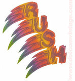 vintage 70s rush band