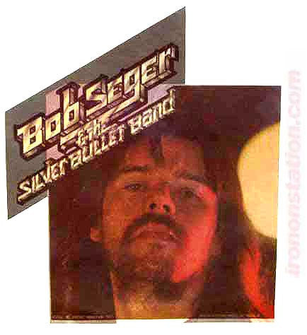 BOB SEGER Vintage Band Tee shirt Iron On Authentic 70s Silver Bullet Band Rock Concert retro