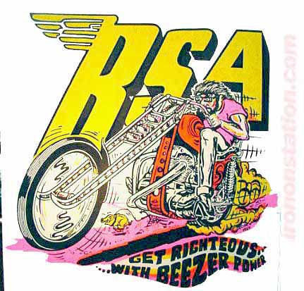 BSA BEEZER Vintage 60s t-shirt iron-on Moto X Hot Rod Authentic 70s NOS by Roach 1969