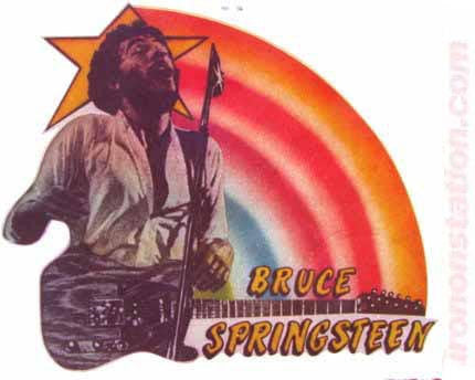 BRUCE SPRINGSTEEN 70s Rock Concert Vintage tee shirt Iron On Authentic nos retro band