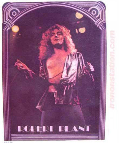 robert plant, led zeppelin, band, t-shirt, iron-on