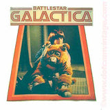 battlestar galactica, muffit, boxy, 70s, vintage, t-shirt, iron-on