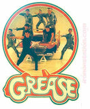 1978 GREASE John TRAVOLTA Olivia Newton John 70s TV Vintage Iron On tee shirt transfer Original Authentic nos retro