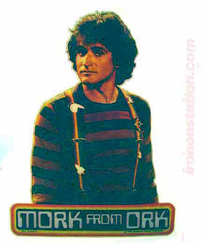 vintage, mork, mindy, robin williams, t-shirt, iron-on, diy, american fashion, ork