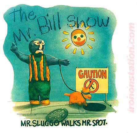 sluggo, spot, mr, bill, snl, saturday night live, vintage, 70s, t-shirt, iron-on