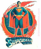 superman, christopher reeves, vintage t-shirt iron-on