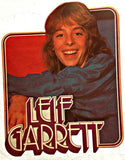 leif, garrett, 70s, vintage, t-shirt, iron-on