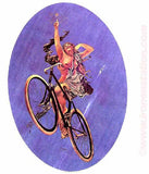 nude, angel, bike, bicycle, 70s, vintage, t-shirt, iron-on