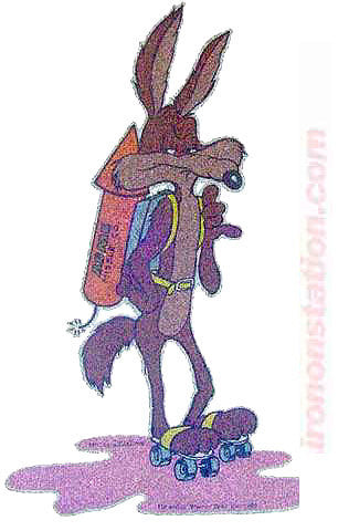 Wile E Coyote "Acme Missile Co" Looney Tunes Cartoon Vintage 70s Iron On tee shirt transfer Original Authentic