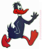 Daffy Duck 2 Looney Tunes Cartoon Vintage 70s Iron On tee shirt transfer Original Authentic