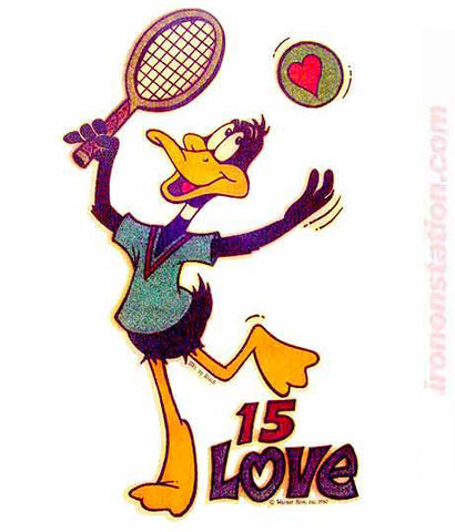 Daffy Duck by Roach Looney Tunes Cartoon Vintage 70s Iron On tee shirt transfer Original Authentic