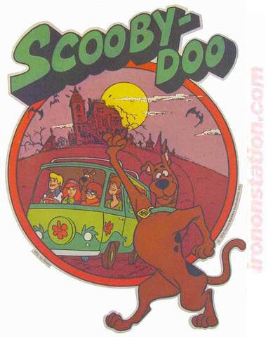 Scooby-Doo and the Gang Vintage 70s Iron On tee shirt transfer Original Authentic animation cartoon