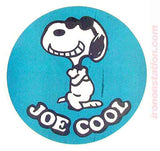 Peanuts Snoopy "Joe Cool" Vintage 70s Iron On tee shirt transfer Original Authentic animation cartoon