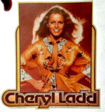 cheryl ladd, charlies angels, vintage t-shirt iron-on, patch, decal