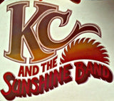 KC and the SUNSHINE Band 70s Vintage Band t-shirt iron-on nos retro funk R&B disco