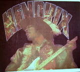 Rare! JIMI HENDRIX 70s Vintage Rock Band tee shirt iron-On retro NOS