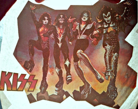 destroyer, album, kiss, band, 70s, vintage, t-shirt, iron-on