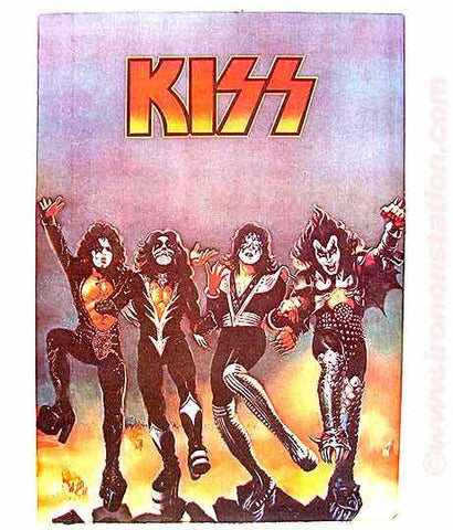 destroyer, album, kiss, band, 70s, vintage, t-shirt, iron-on