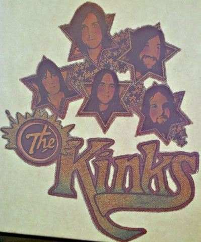 the kinks, lola, vintage, band, 70s, t-shirt, iron-on