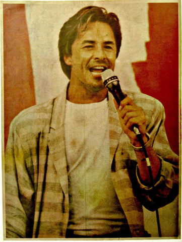 don johnson, nash bridges, miami vice, 80s, vintage, t-shirt, iron-on