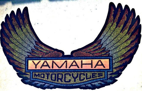 YAMAHA MoTorCyCles Vintage 70s Hot Rod Muscle t-shirt iron-on transfer authentic NOS retro american fashion