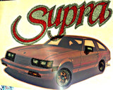 SUPRA Vintage 70s Hot Rod Muscle t-shirt iron-on transfer authentic NOS retro american fashion
