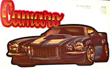 CAMARO Vintage 70s Hot Rod Muscle t-shirt iron-on transfer authentic NOS retro american fashion