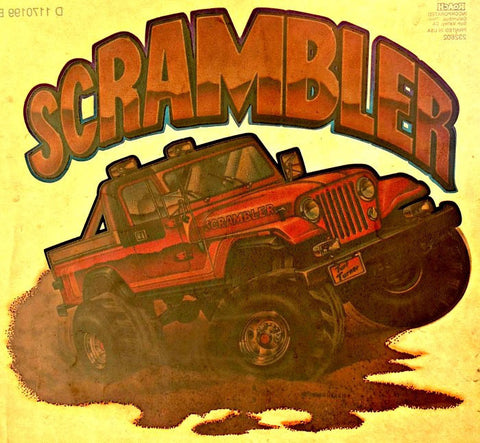 JEEP SCRAMBLER 4x4 Vintage 70s t-shirt iron-on transfer authentic NOS retro american fashion Hot Rods Muscle Car Roach