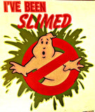 1984 GHOST BUSTERS Slimed Vintage t-shirt iron-on transfer Original Authentic retro stock Aykroyd Bill Murray