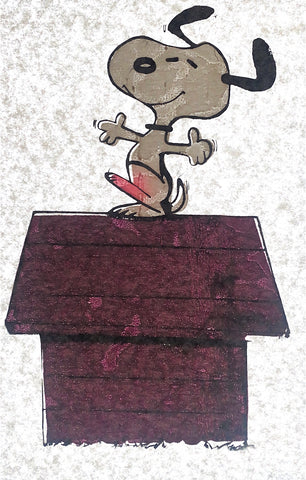 Peanuts Snoopy Vintage 70’s Iron on tee shirt transfer original authentic animation cartoon